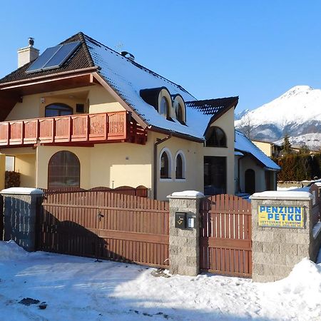 Penzion Petko Vysoké Tatry Exterior foto